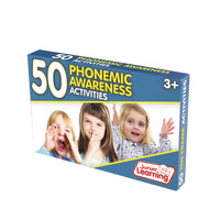 Junior Learning JL351 50 Phonemic Awareness Activities box left facing