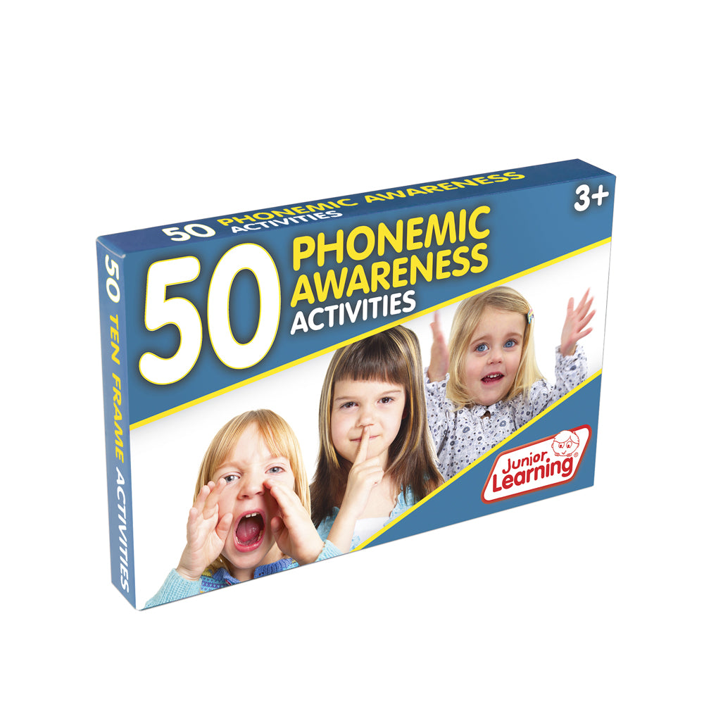 Junior Learning JL351 50 Phonemic Awareness Activities front box