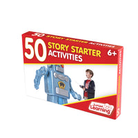 Junior Learning JL354 50 Story Starter Activities front box angled left