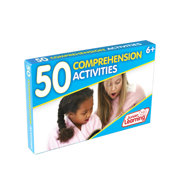 Junior Learning JL355 50 Comprehension Activities front box