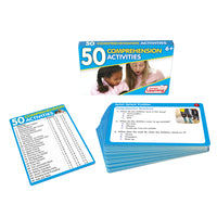 Junior Learning 50 Comprehension Activites box and cards
