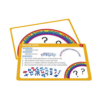 Junior Learning JL356 50 Alphabet Arc Activities front and back card sample