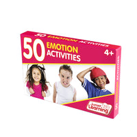 Junior Learning JL357 50 Emotion Activities front box angled left