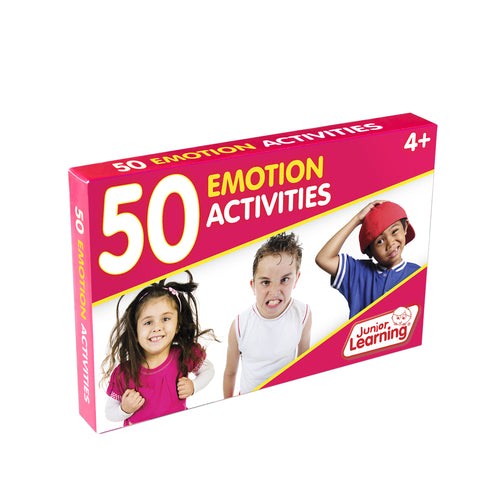 Junior Learning JL357 50 Emotion Activities front box
