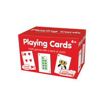 Junior Learning JL377 Playing Cards box angled left