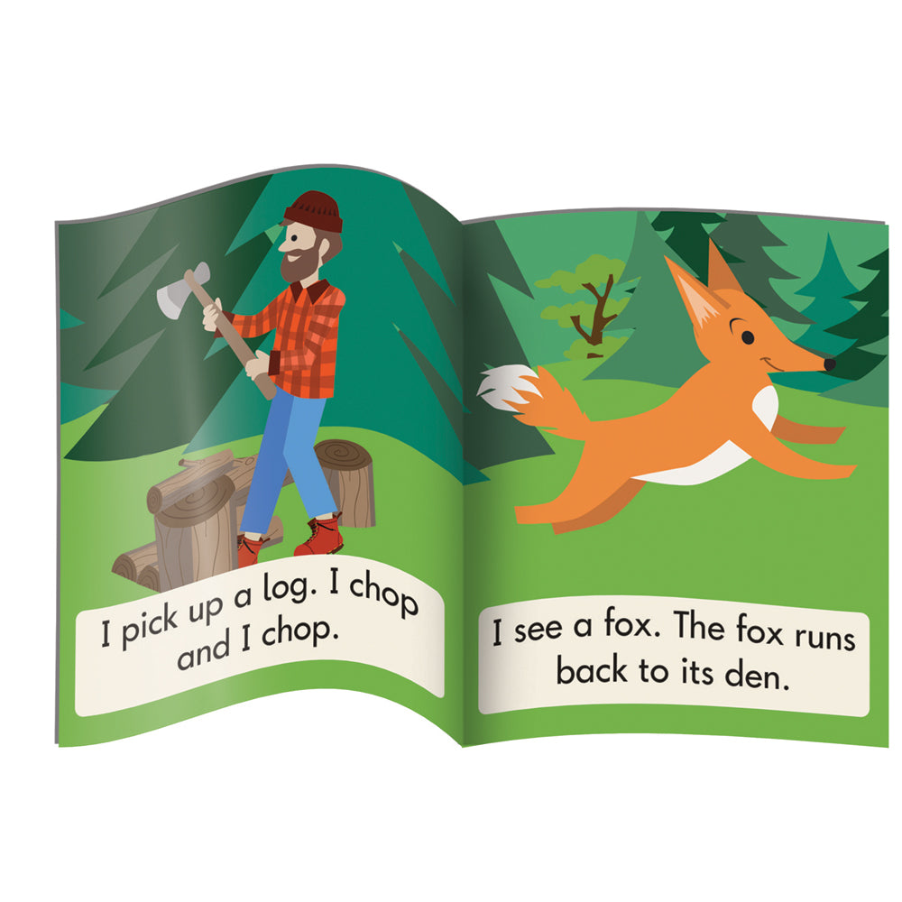 Junior Learning JL382 Letters and Sounds Phse 3 Set 1 Fiction sample page