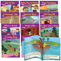 Junior Learning JL963 Letters and Sounds Phase 5 Set 1 Fiction - 6 Pack all books