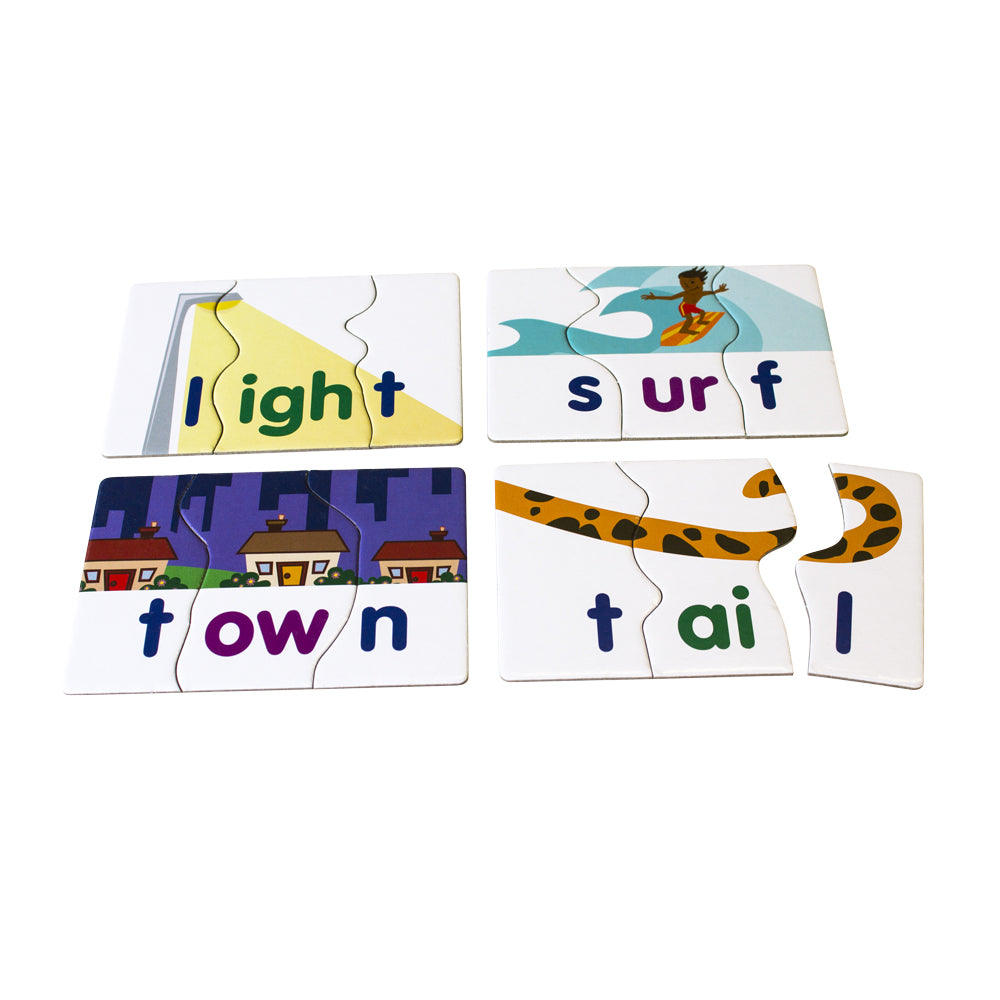 Junior Learning JL401 Long Vowel Words puzzle game