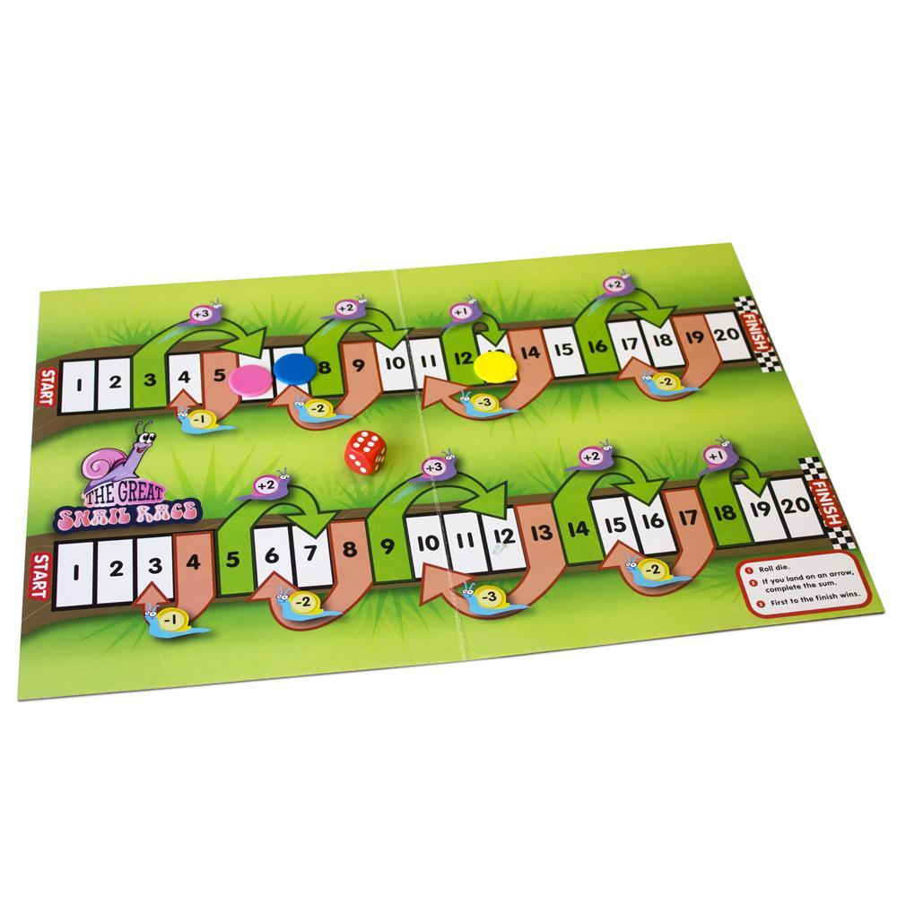 Junior Learning JL403 The Great Snail Race board game