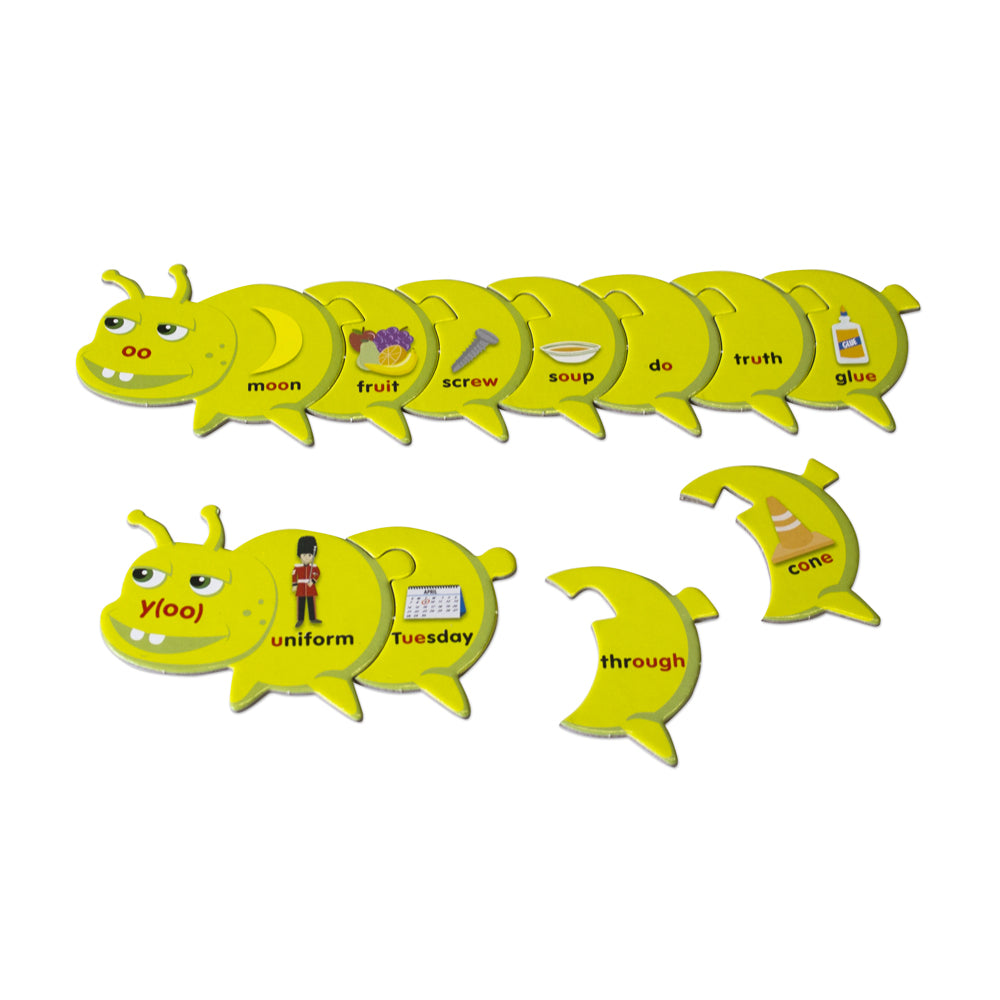 Junior Learning JL411 Long Vowel caterpillar game