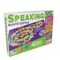 Junior Learning JL424 Speaking Board Games box angled right