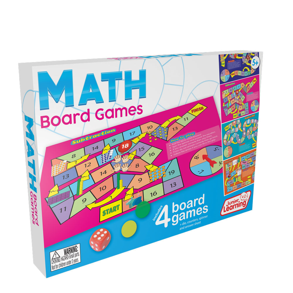 Math Board Games – Junior Learning USA