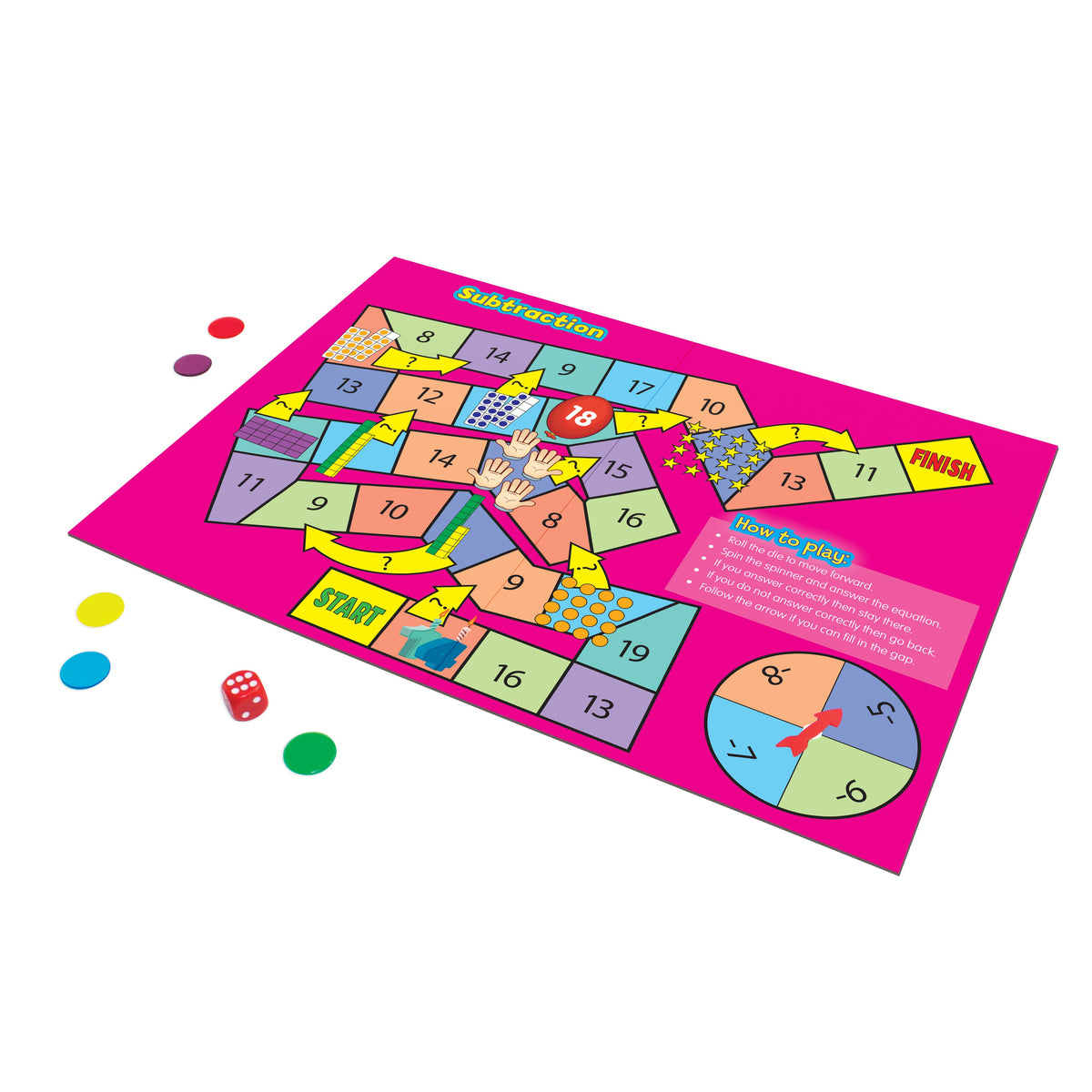 Math Board Games – Junior Learning USA