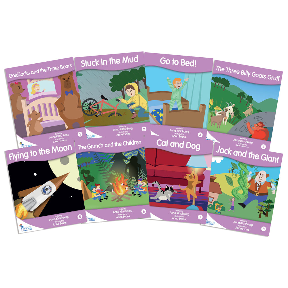 Fantail Readers Level 1 - Lilac Fiction (6-Pack)