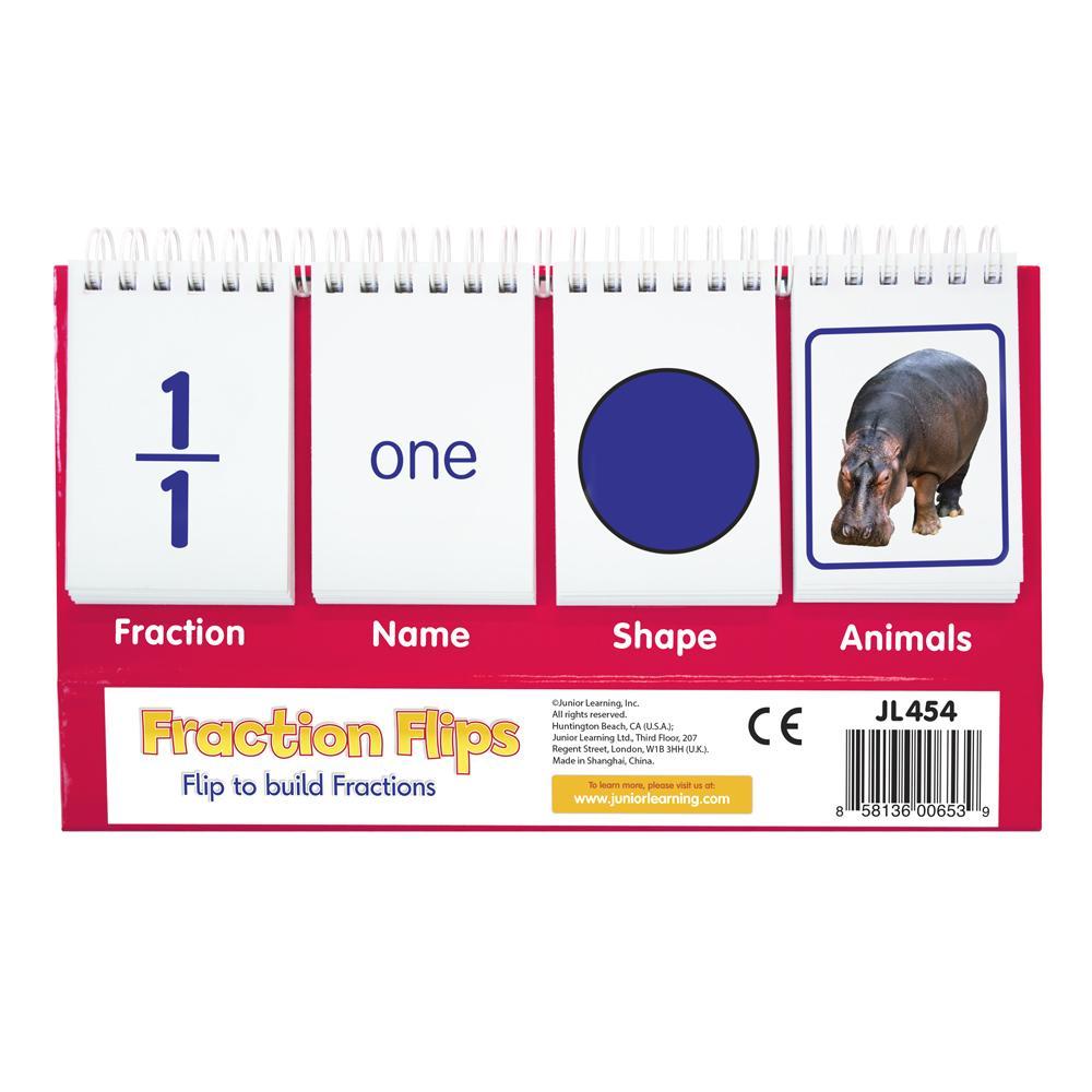 Fraction Flips: Fractions and Equivalents for Ages 6-9+, Grades 1