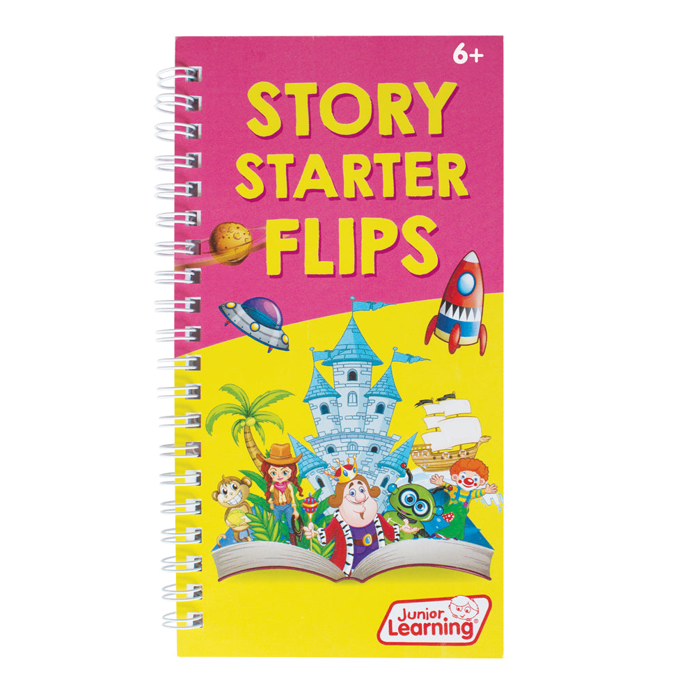 Junior Learning JL455 Story Starter Flips book faced front