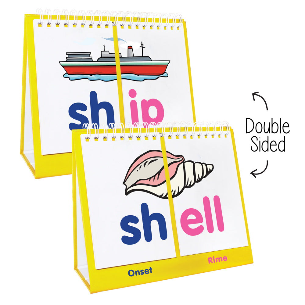 Junior Learning Blend Flips, Double-sided, Consonant Blend Sounds Flip  Chart, Set of 3