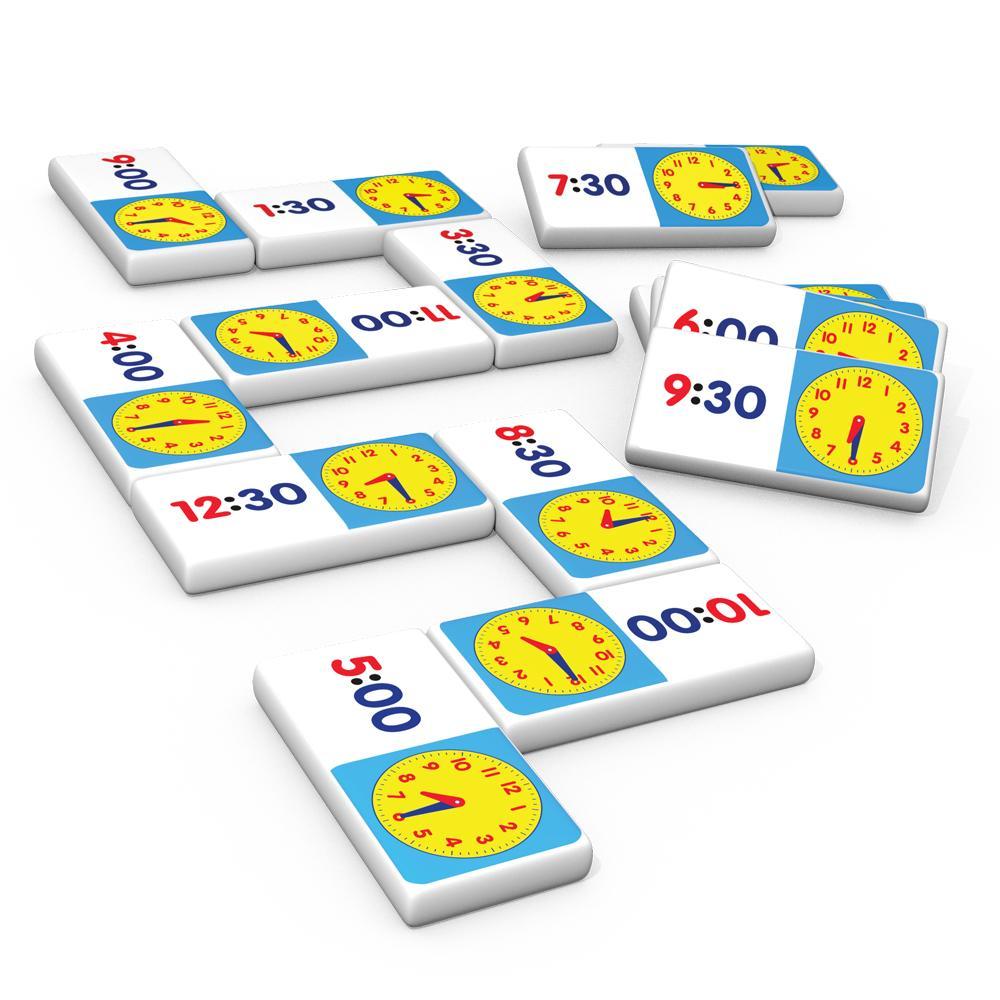 Junior Learning JL486 Time Dominoes pieces