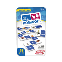 Junior Learning JL491 First Words Dominoes faced front