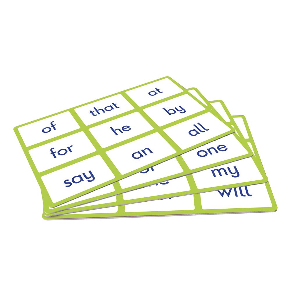 Junior Learning JL545 Sight Word Bingo boards
