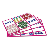 Junior Learning JL550 Multiplication Bingo boards