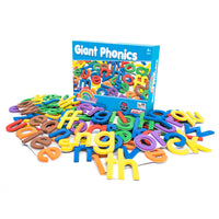 Junior Learning JL607 Rainbow Giant Phonics box and pieces
