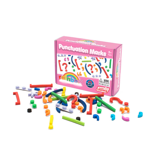 Junior Learning JL616 Rainbow Punctuation Marks box and pieces