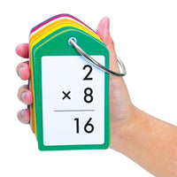 hand holding Junior Learning JL632 Multiplication Teach Me Tags