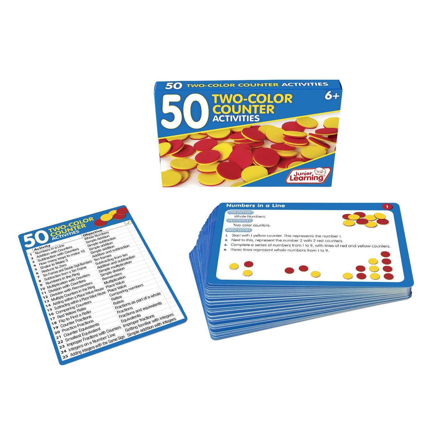 50 Two-Colour Counter Activities – Junior Learning USA