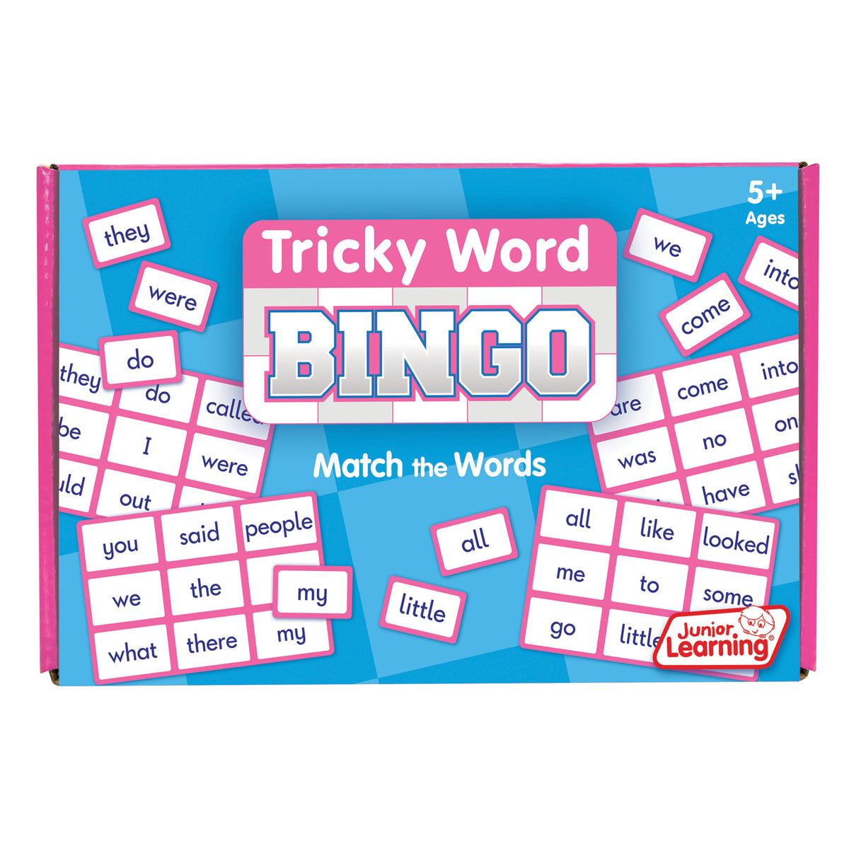 Junior Learning JL648 Tricky Word Bingo box faced front