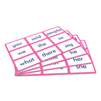 Junior Learning JL648 Tricky Word Bingo boards