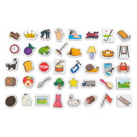 Junior Learning JL649 Rainbow Blend Objects all pieces
