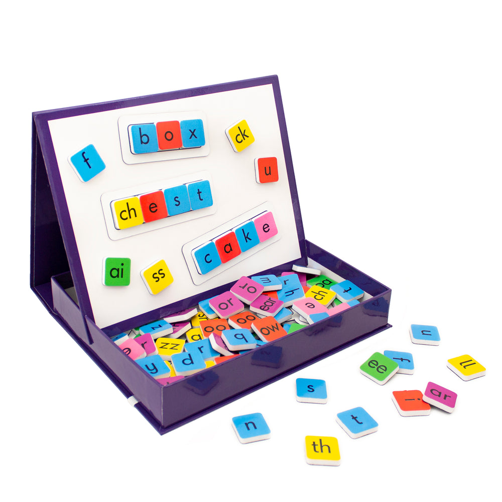 Rainbow Phonics Tiles: Colorful Spelling Practice Set Grades K-1
