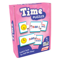 Junior Learning JL657 Time Puzzles box angled right