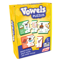 Junior Learning JL658 Vowels Puzzles box angled right