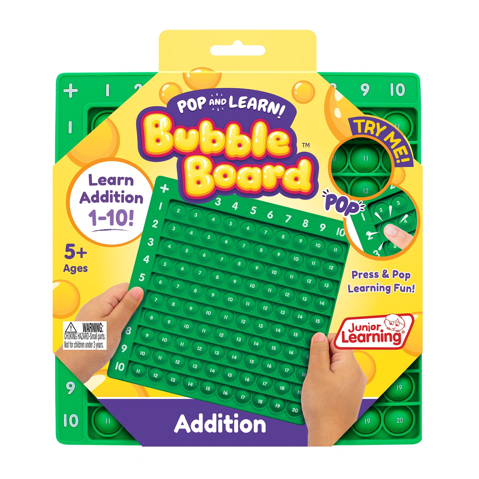 Board　Learning　USA　–　Bubble　Addition　Junior