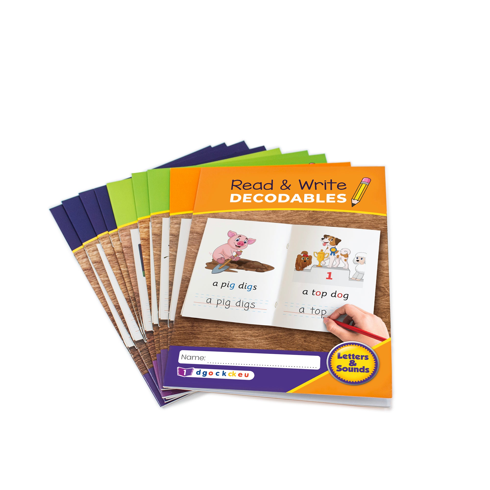 Read & Write Decodables Set A – Junior Learning USA