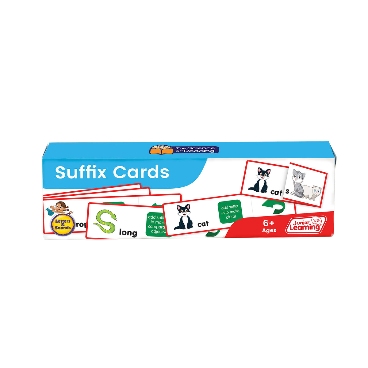 Suffic Visual Suffix Visual Cards - Educational Resources | Picstank