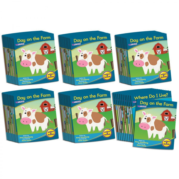 Junior Learning JL955 Letters and Sounds Phase 1 Set 1 Fiction 6 Pack