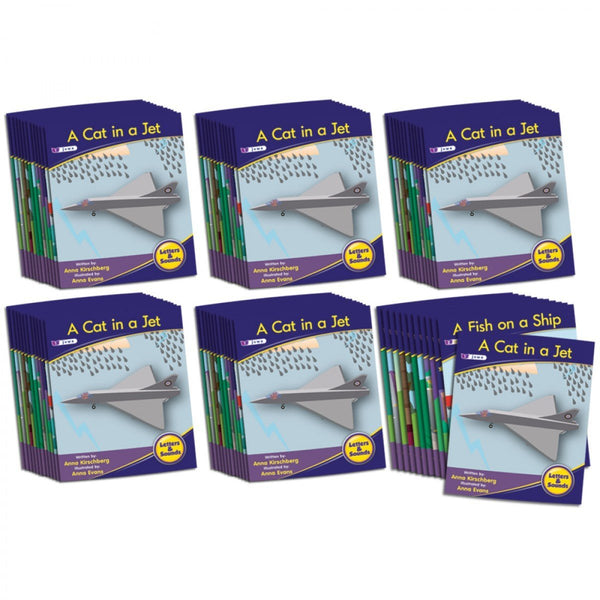 Junior Learning JL959 Letters and Sounds Phase 3 Set 1 Fiction - 6 Pack all books